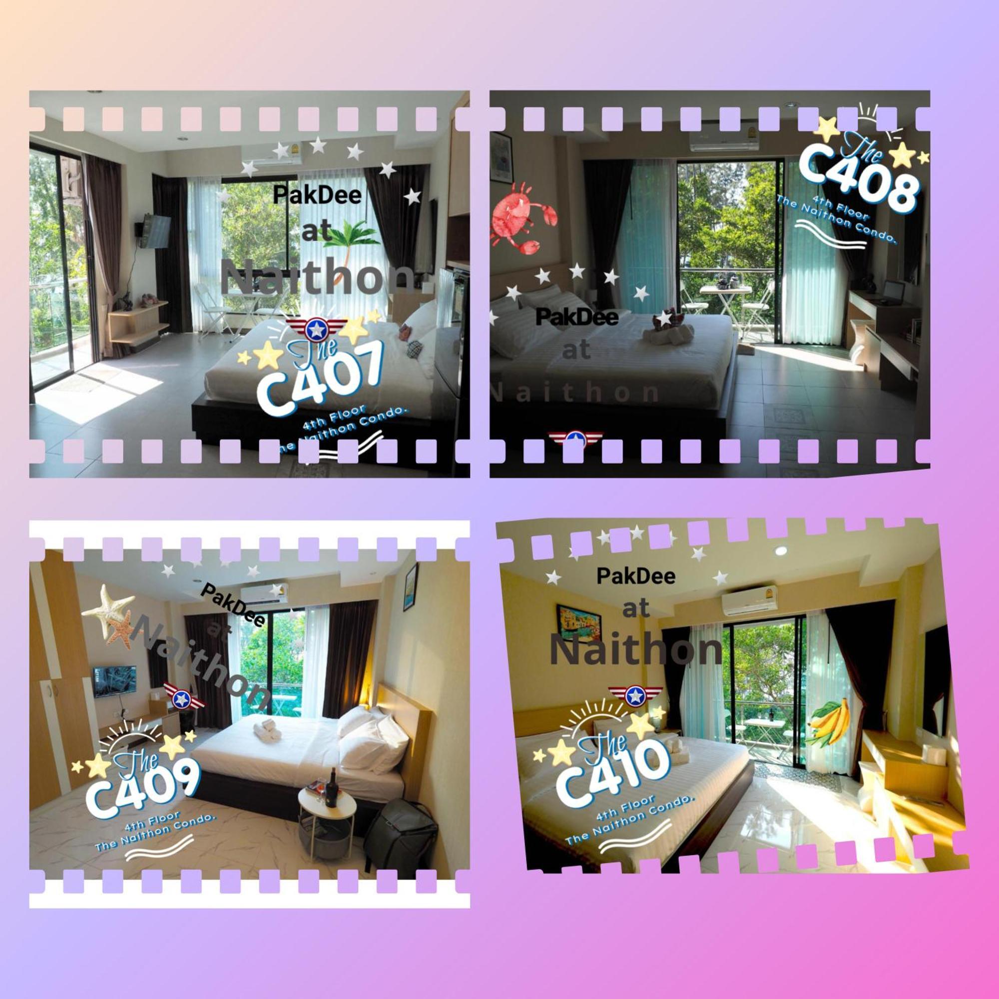 Ferienwohnung Pak Dee At Naithon Exterior foto